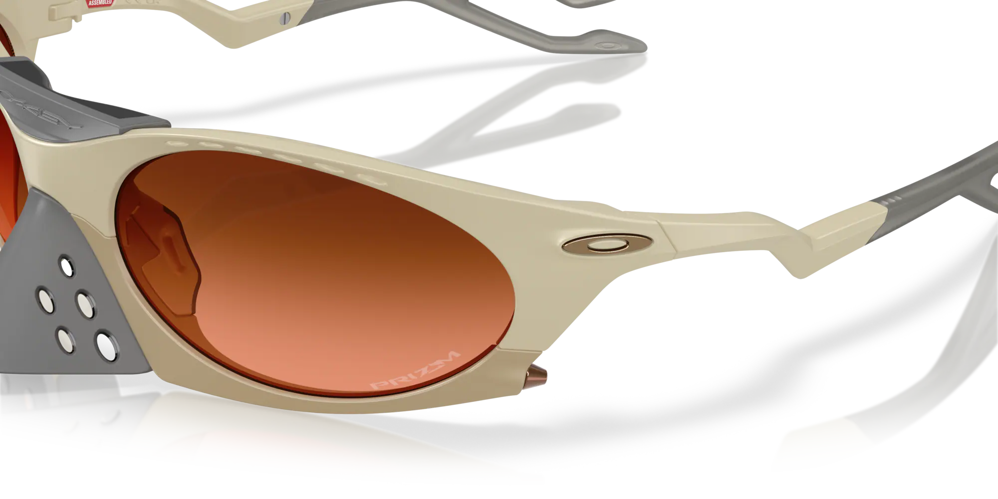 Lentes Oakley Plantaris Prizm Brown Gradient Lenses Matte Sand Frame