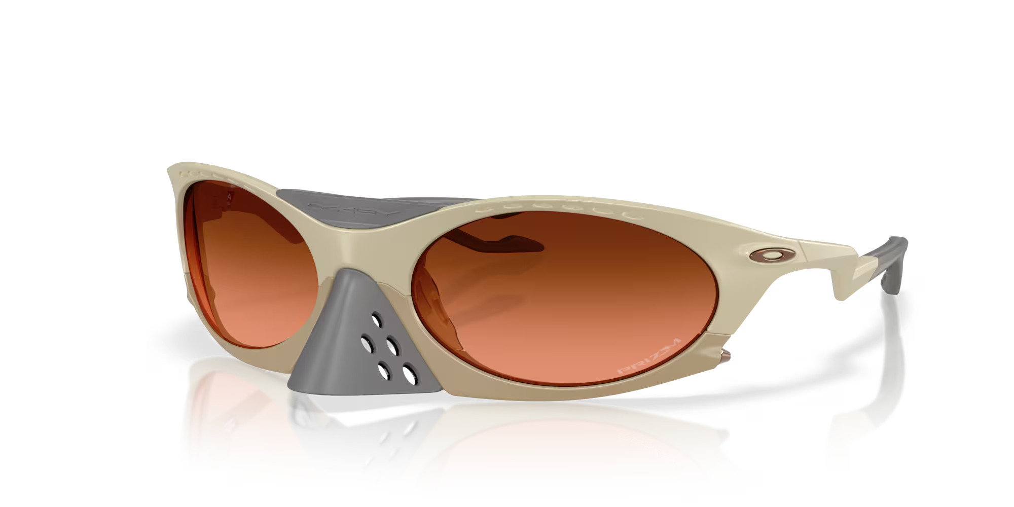 Lentes Oakley Plantaris Prizm Brown Gradient Lenses Matte Sand Frame
