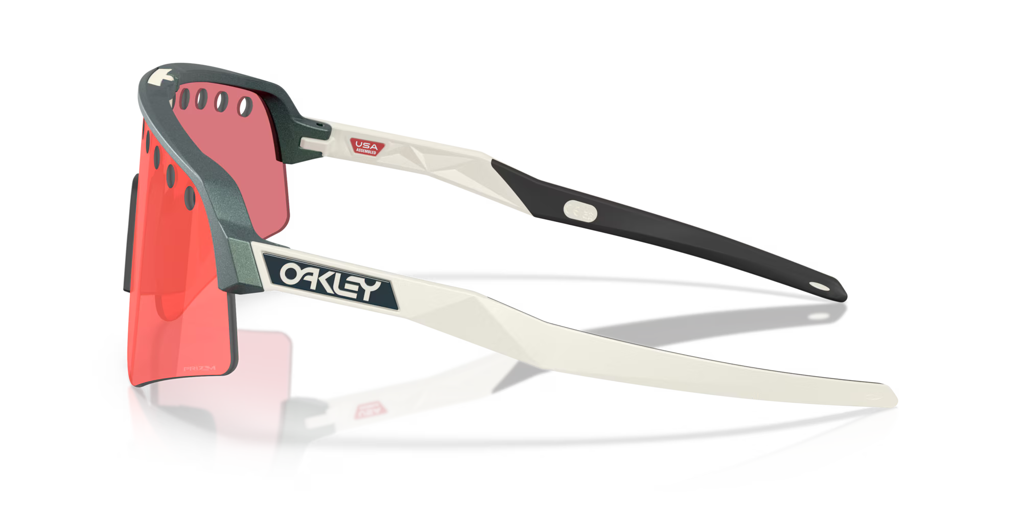 Lentes Oakley Sutro Lite Sweep Pacific Trail Collection Prizm Trail Torch Lenses Matte Silver/Blue Colorshift Frame