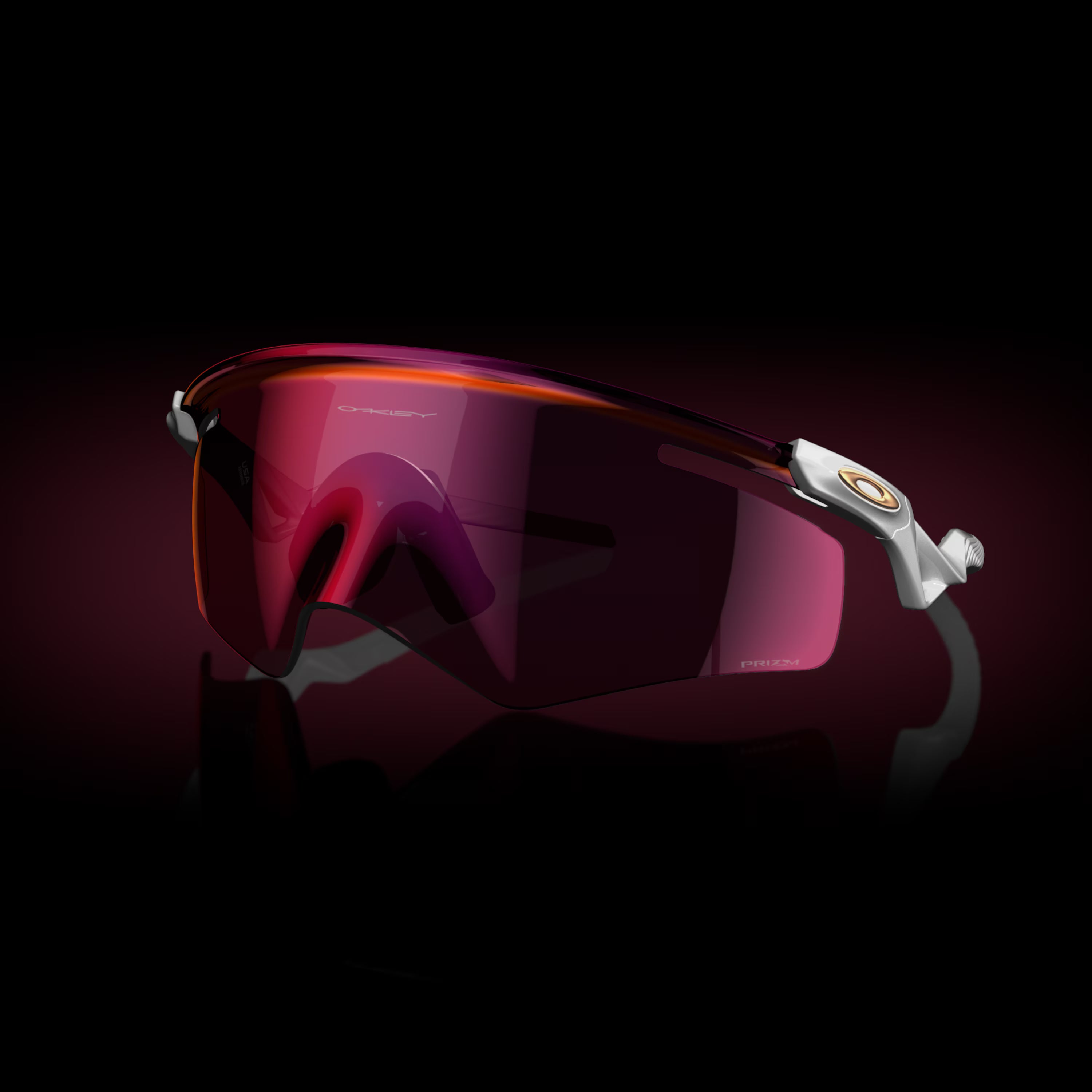 Lentes Oakley QNTM Kato Prizm Road Lenses White Frame