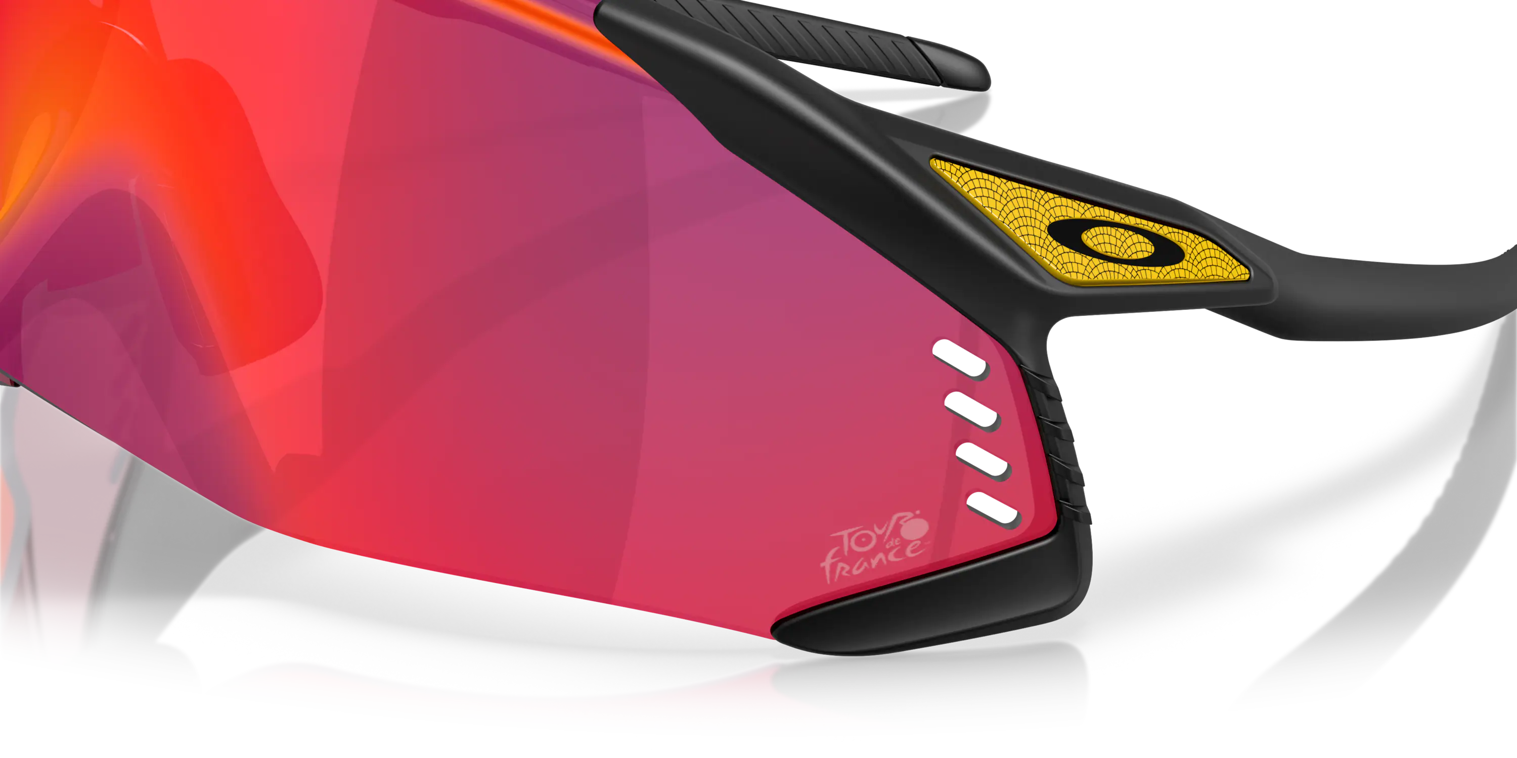 Lentes Oakley Tour De France 2025 Velo Kato Prizm Road Lenses Matte Black Frame