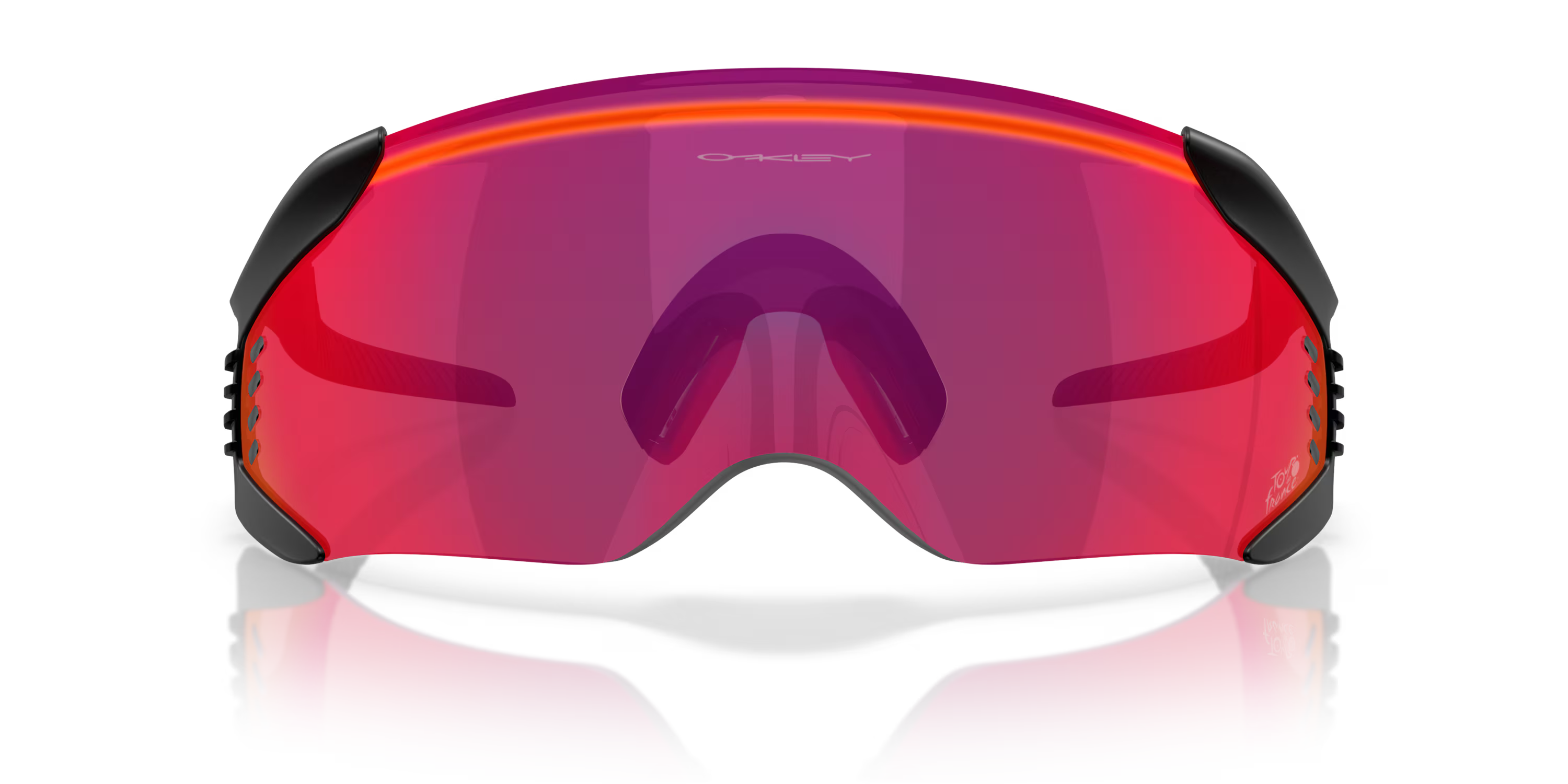Lentes Oakley Tour De France 2025 Velo Kato Prizm Road Lenses Matte Black Frame