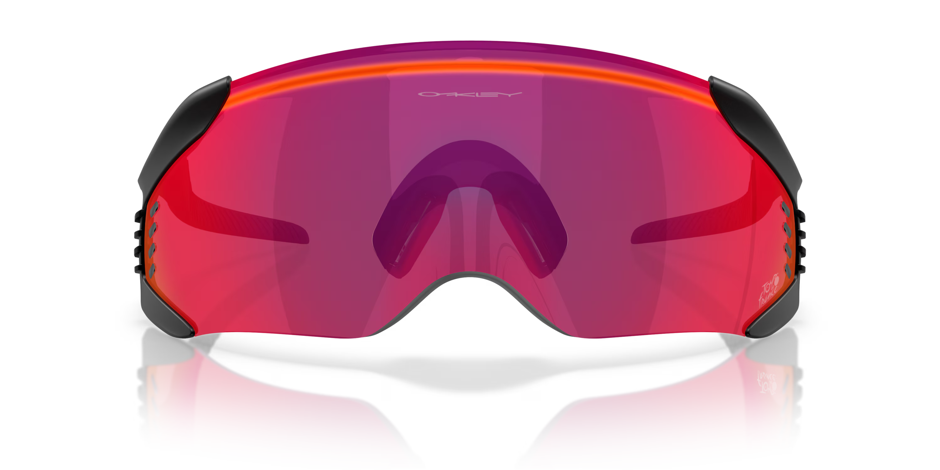 Lentes Oakley Tour De France 2025 Velo Kato Prizm Road Lenses Matte Black Frame