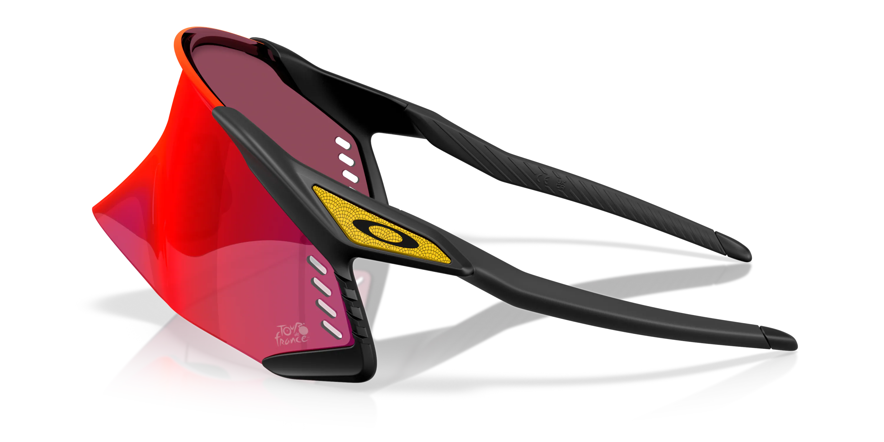 Lentes Oakley Tour De France 2025 Velo Kato Prizm Road Lenses Matte Black Frame