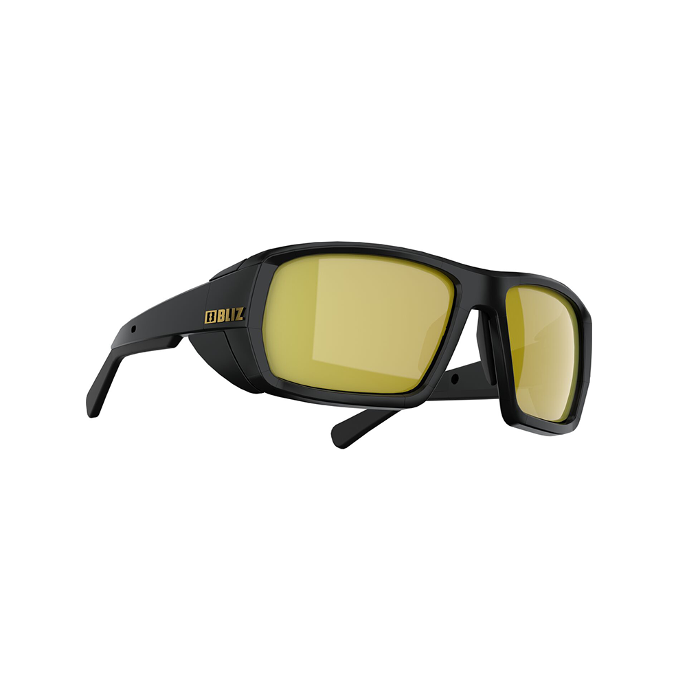 Lente de sol Bliz Peak Polarizado Negro Dorado