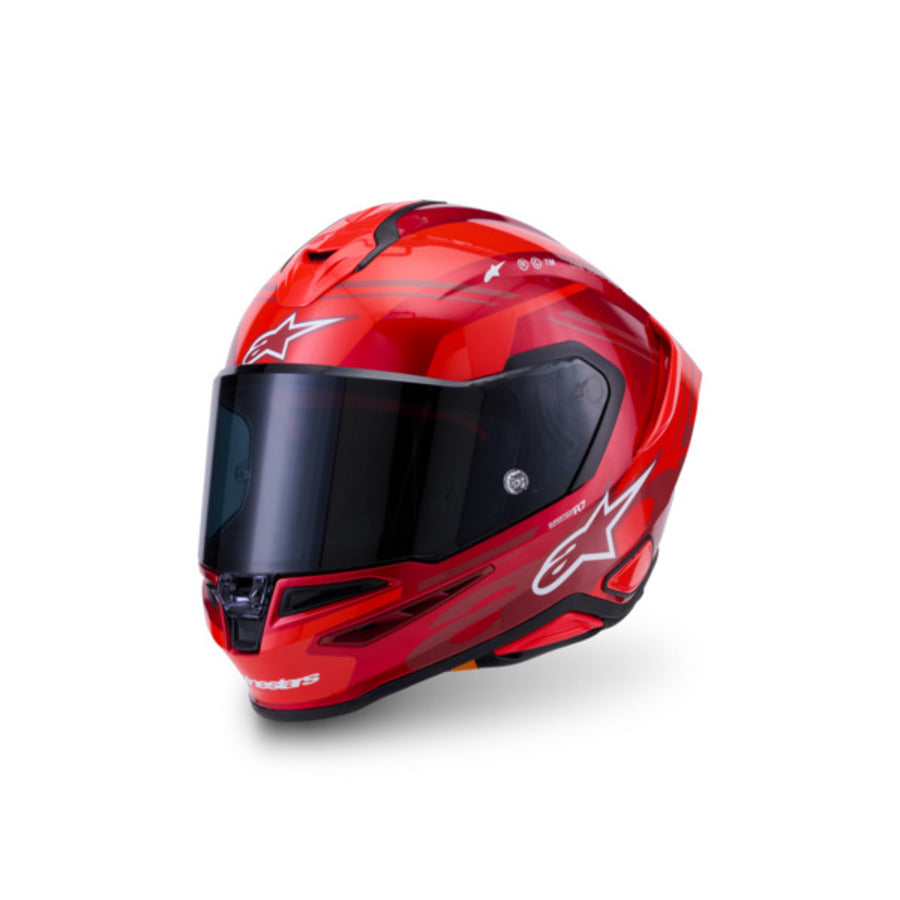 Casco Moto Alpinestar S-R7 A-Core Rojo Brillante
