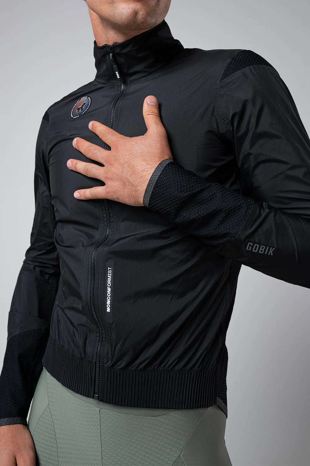 Chaqueta Impermeable Gobik Exo 2.0 Unisex Royal Black