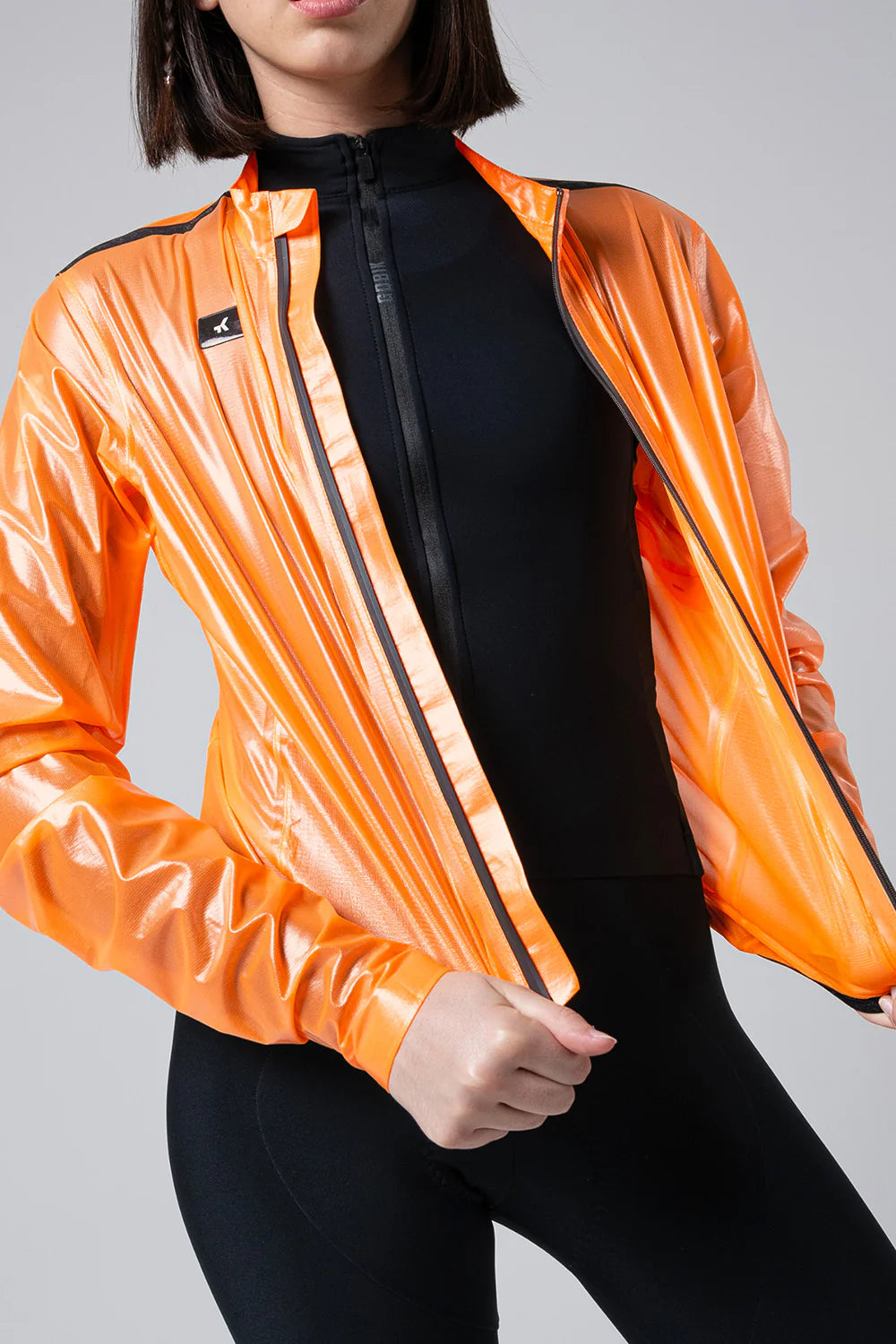 Chaqueta Ligera Gobik Impermeable Pluvia 2.0 Unisex Blazing Orange