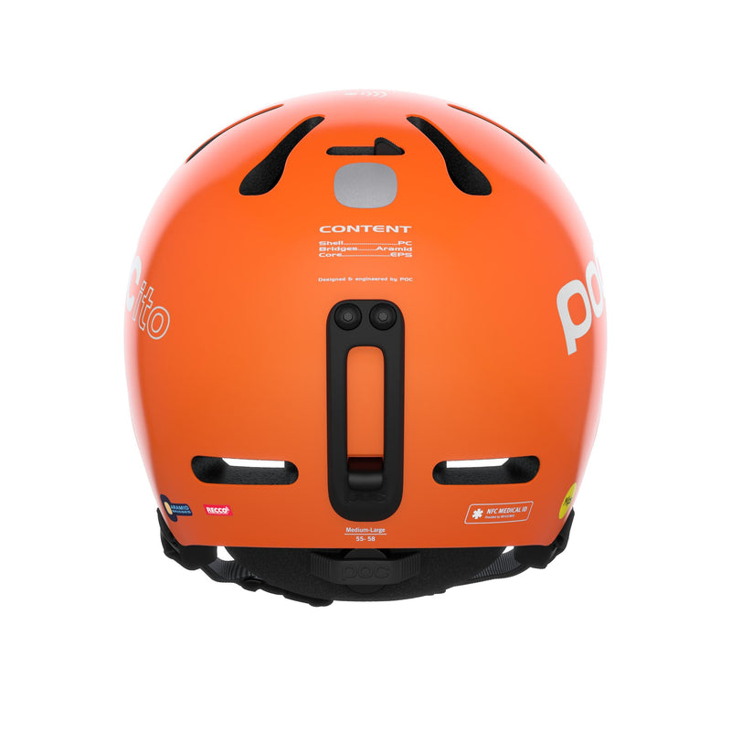 Poc Cascos POCito Fornix MIPS Fluorescent Orange - Rideshop