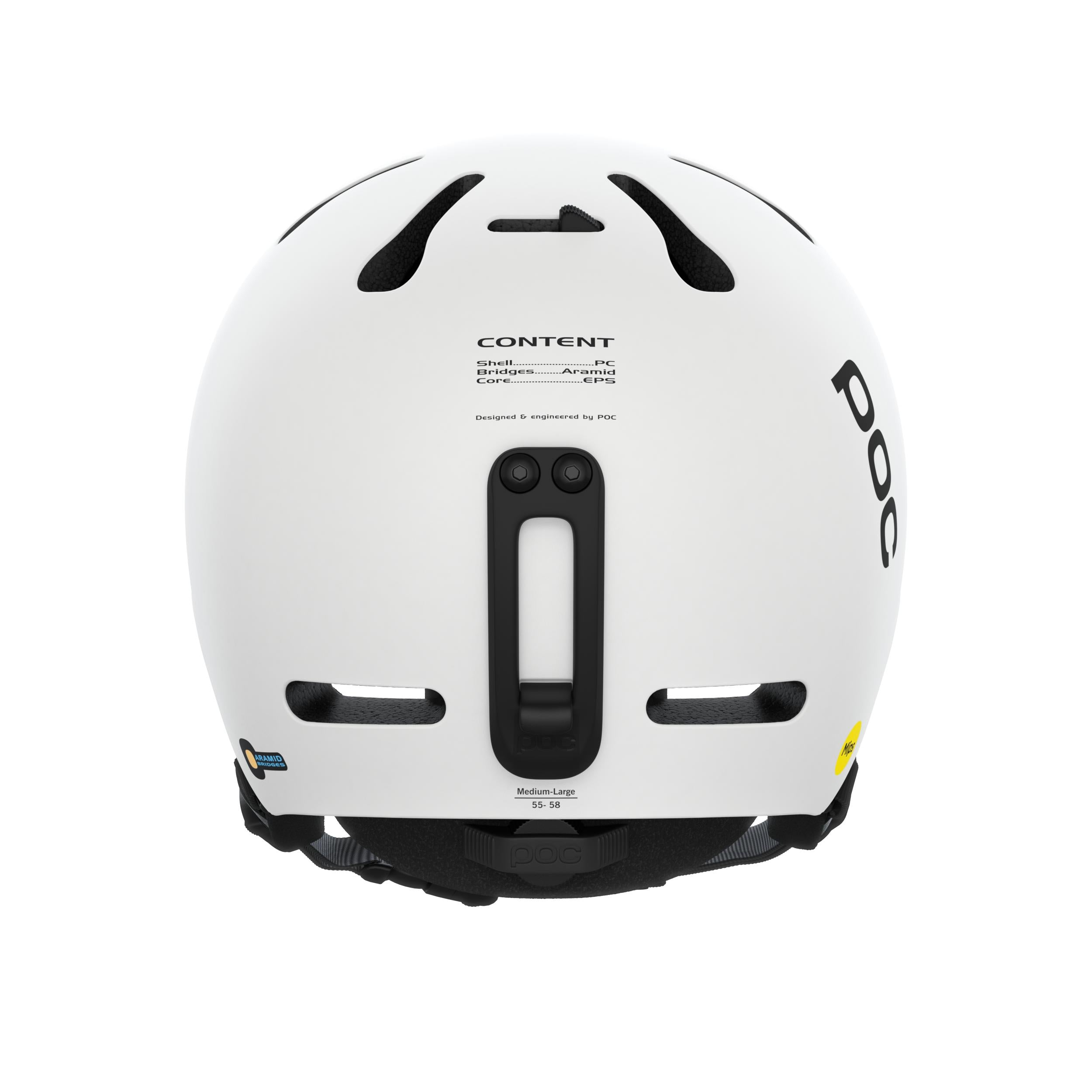 Poc Cascos Fornix MIPS Hydrogen White Matt - Rideshop