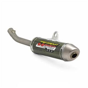 PRO CIRCUIT - SILENCIADOR TI-2 SHORTY HONDA CR250R 04-07 Kevlar / Titanio