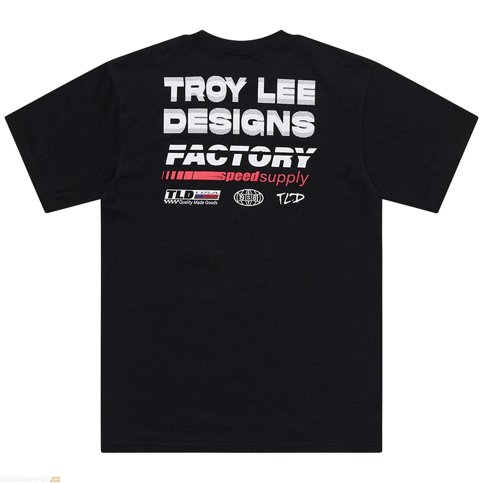 Troy Lee Designs Polera Factory Negra
