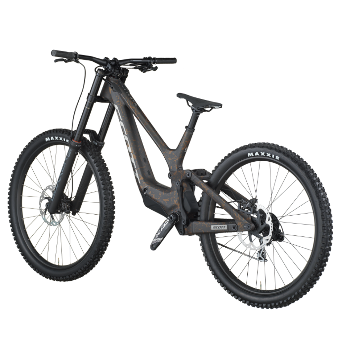 Bicicleta DH Downhill Gambler Carbon Black