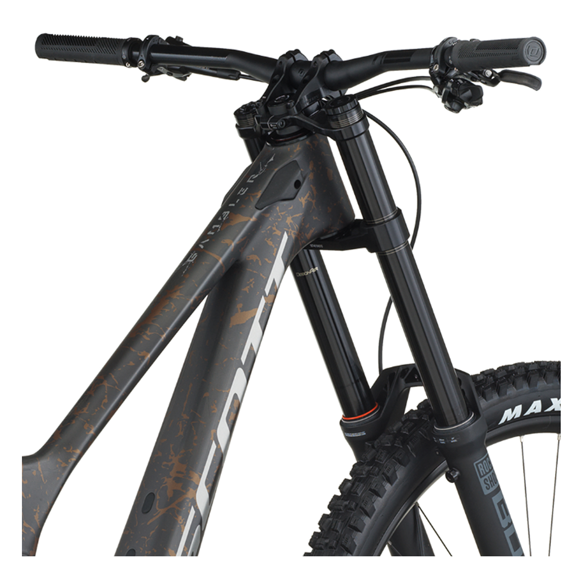 Bicicleta DH Downhill Gambler Carbon Black