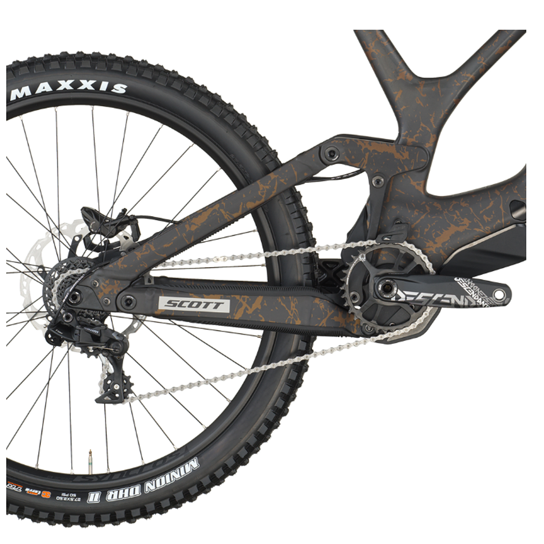 Bicicleta DH Downhill Gambler Carbon Black