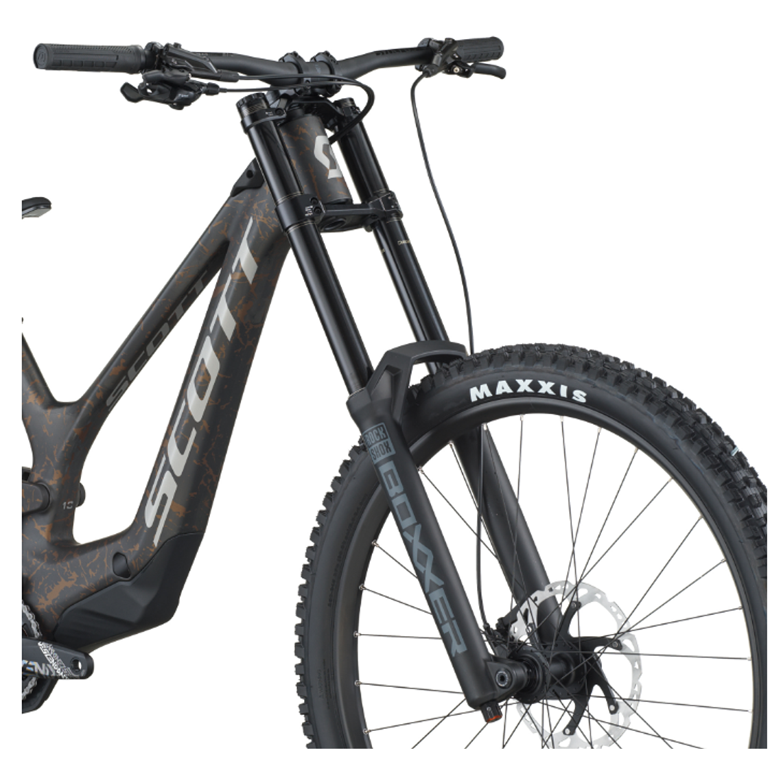 Bicicleta DH Downhill Gambler Carbon Black