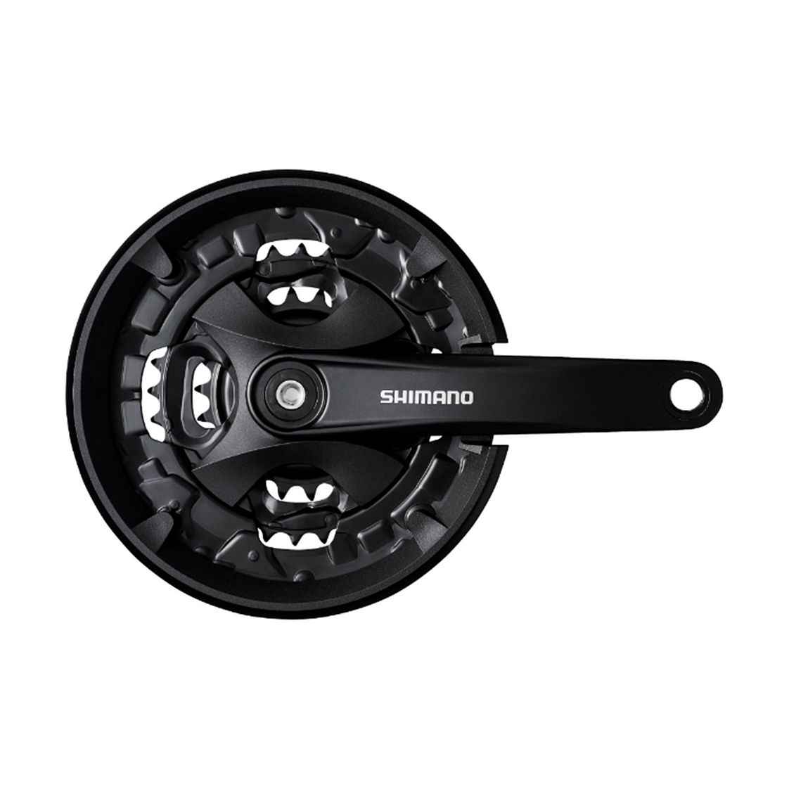 Volante Shimano Fc-Mt101, For Rear 9-Speed, 170Mm, 40-30-22T W/Cg, W/Crank Fixing Bolt, Chain Case N
