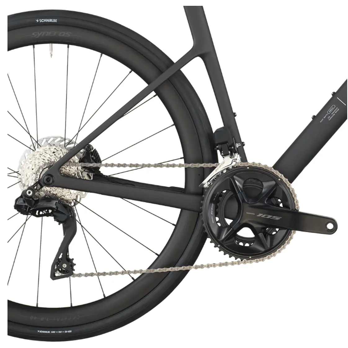Bicicleta ruta Addict 30 Carbon Black