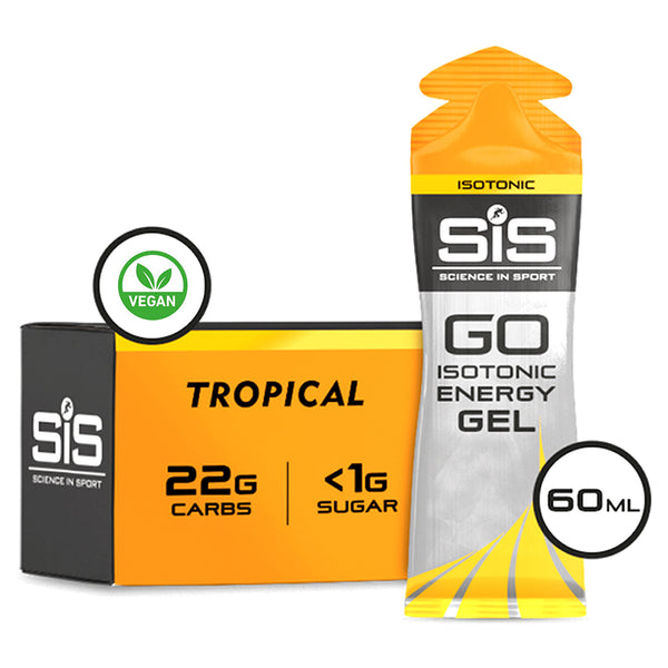 Gel SIS GO Isotonico Tropical 60ml. - Rideshop