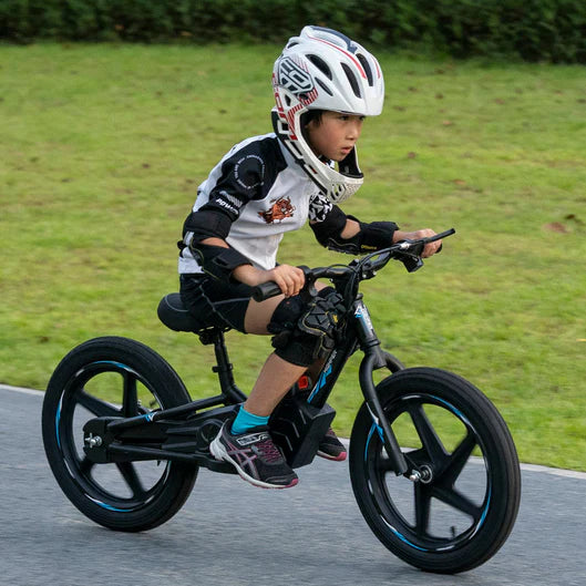 Bicicleta Moto Eléctrica E-Bike BeRide Aro 16 Negra