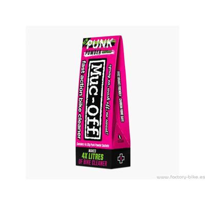 Muc-Off Punk Powder - Limpiador de Motos Pack de 4 Sachet - Rideshop