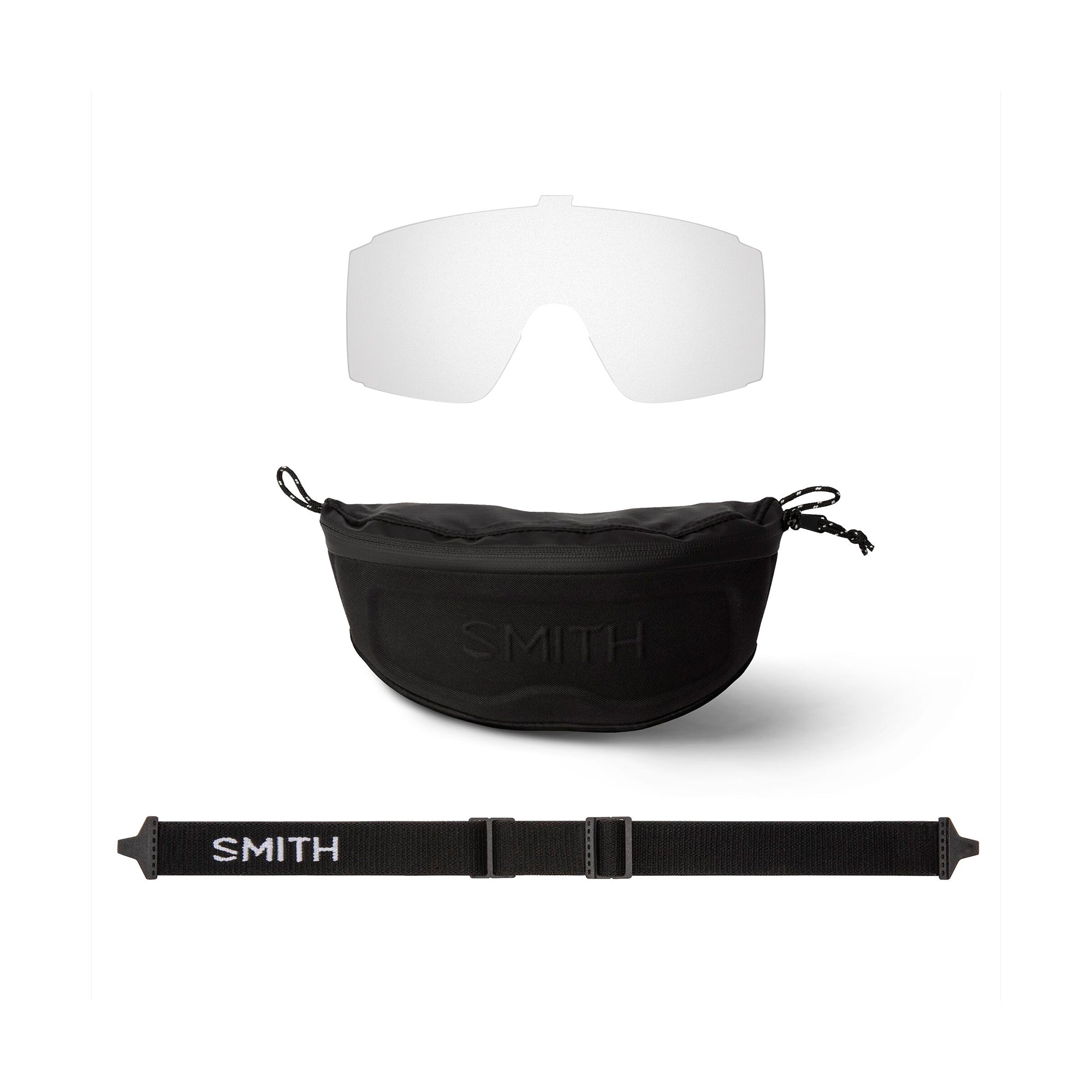 Lente SMITH Pursuit Matte Black Chromapop Black - Rideshop