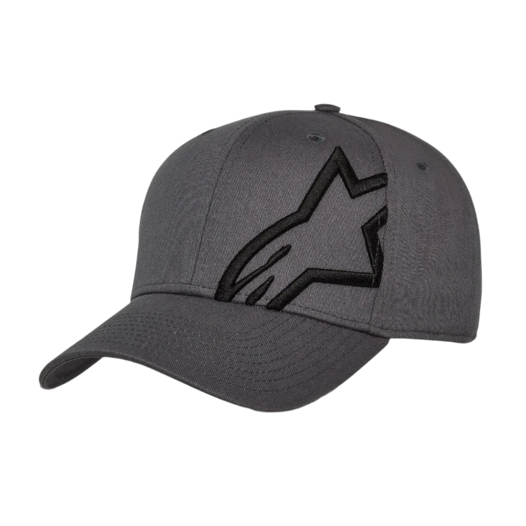 Gorro Alpinestars Corp Snap 2 Negro Carbon