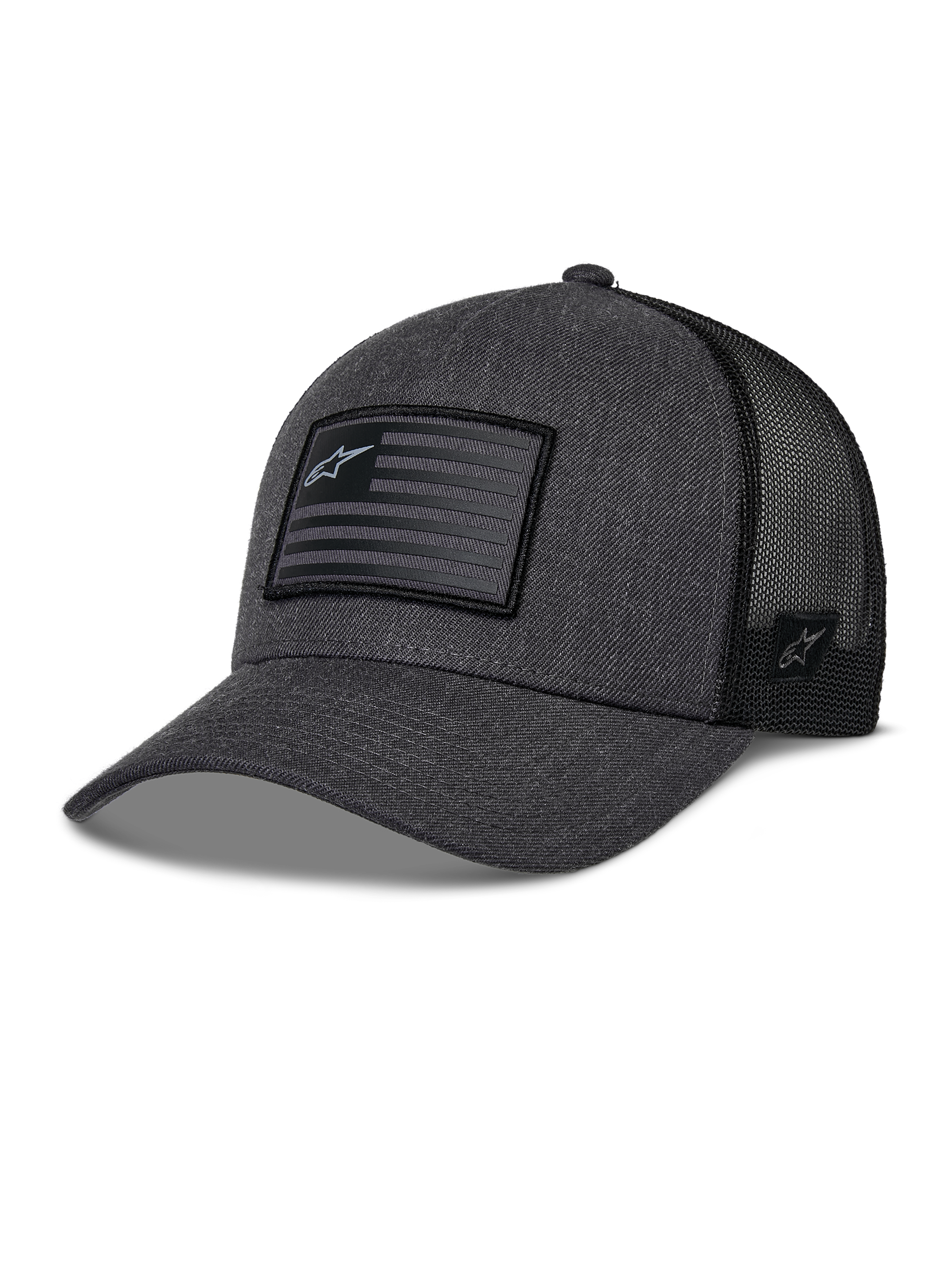 Gorro Flag Snapback Carbón/ negro Alpinestars