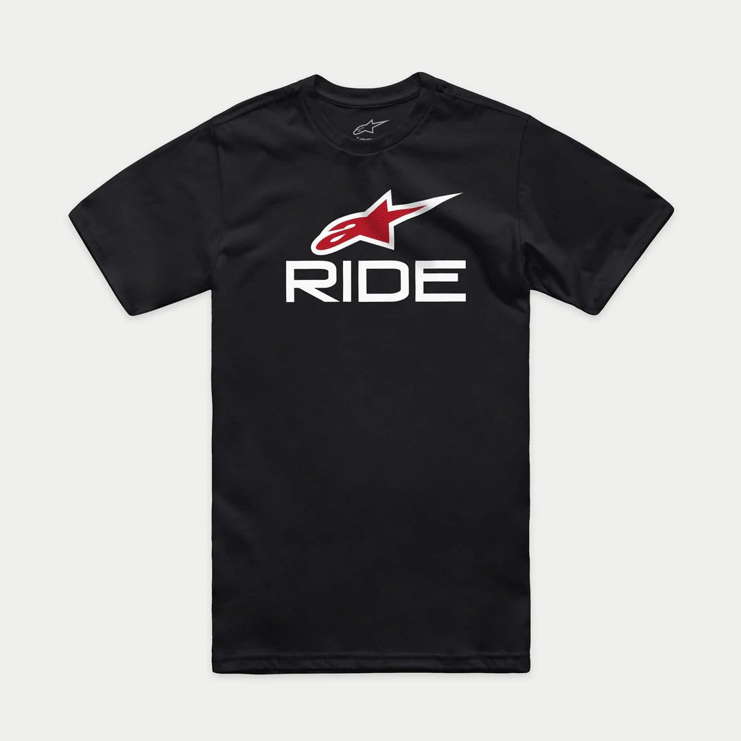 Polera Alpinestars Ride 4.0 CSF Negro Blanco