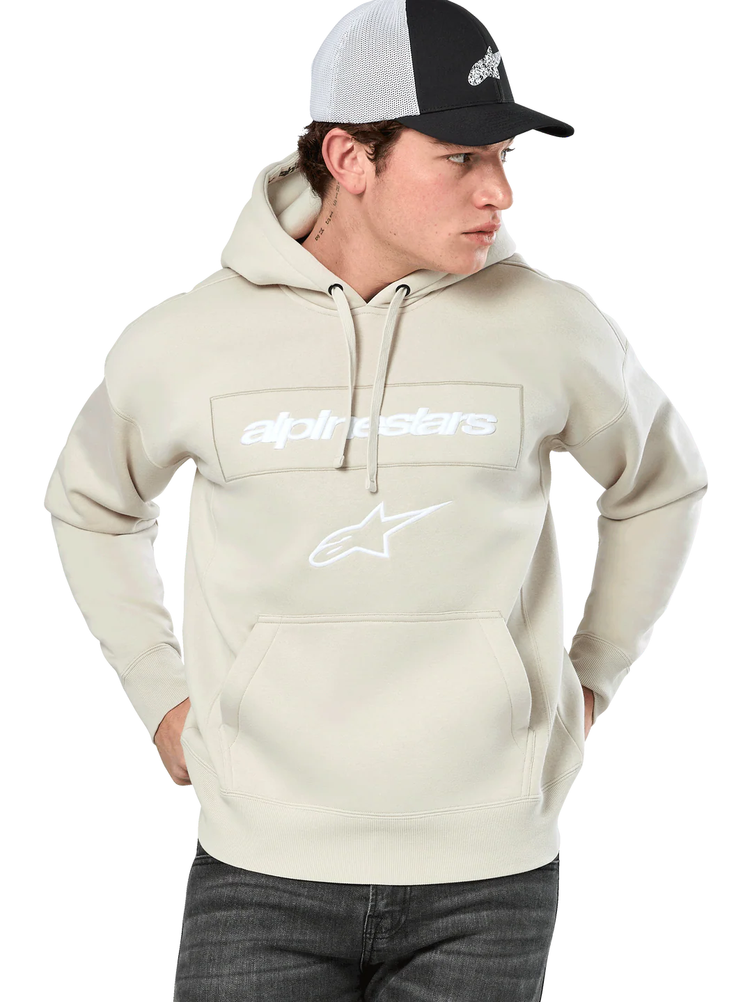 Polerón Alpinestars Exordium Blanco