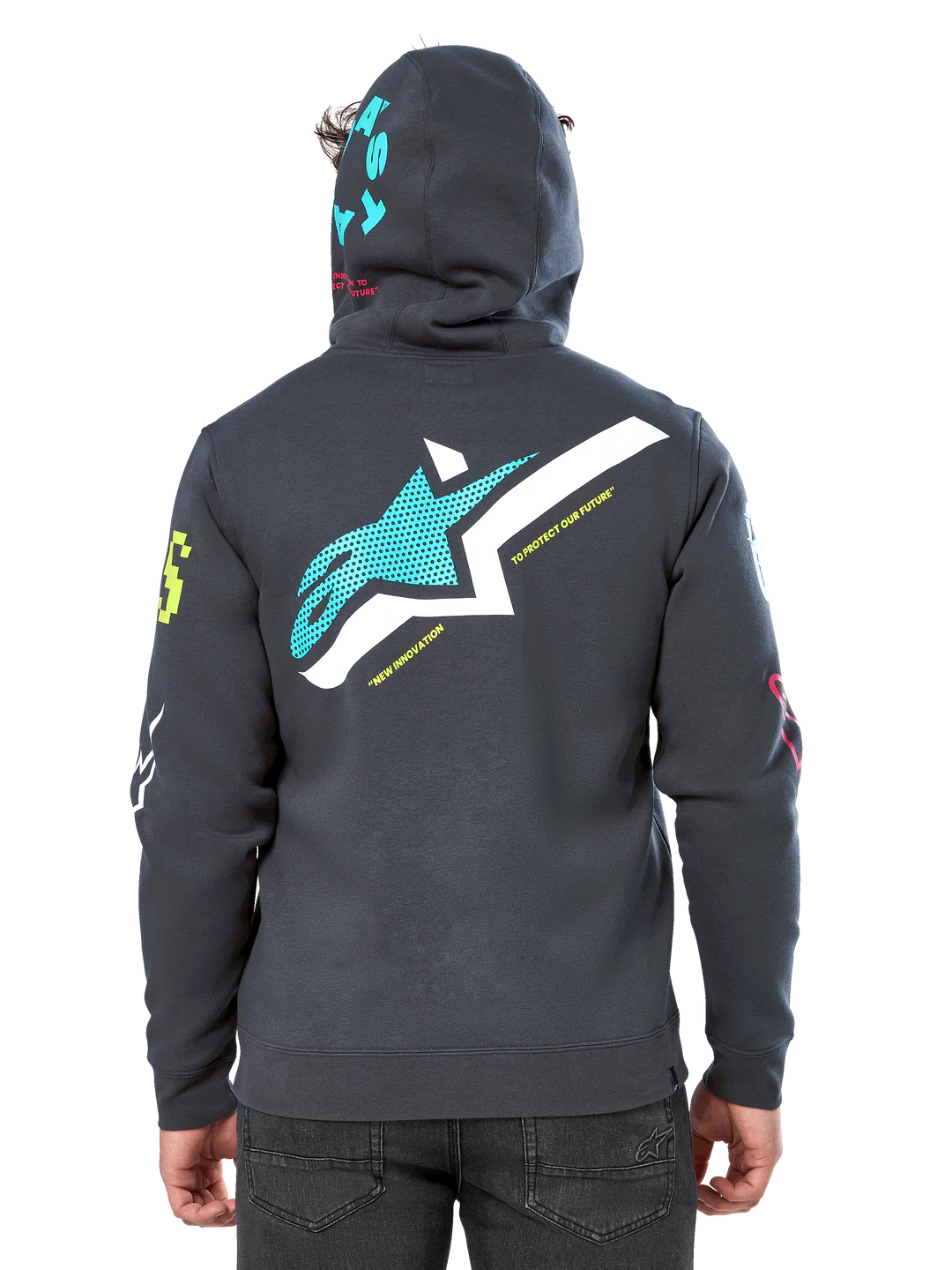 Polerón Alpinestars Variegate Blanco