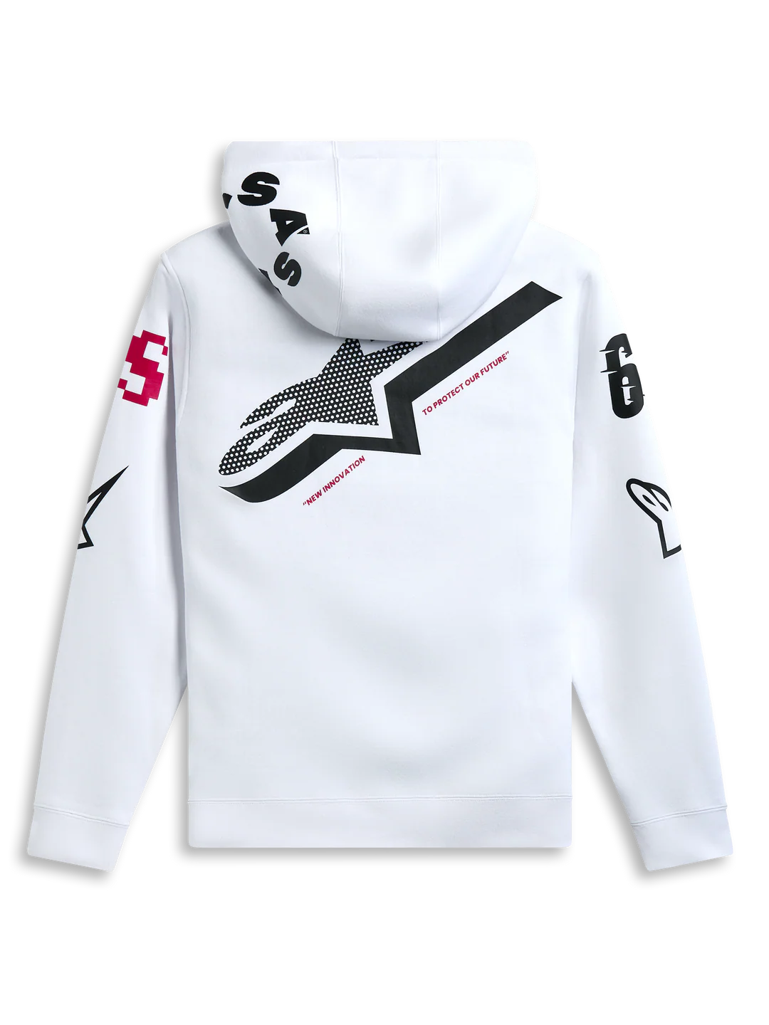 Polerón Alpinestars Variegate Blanco