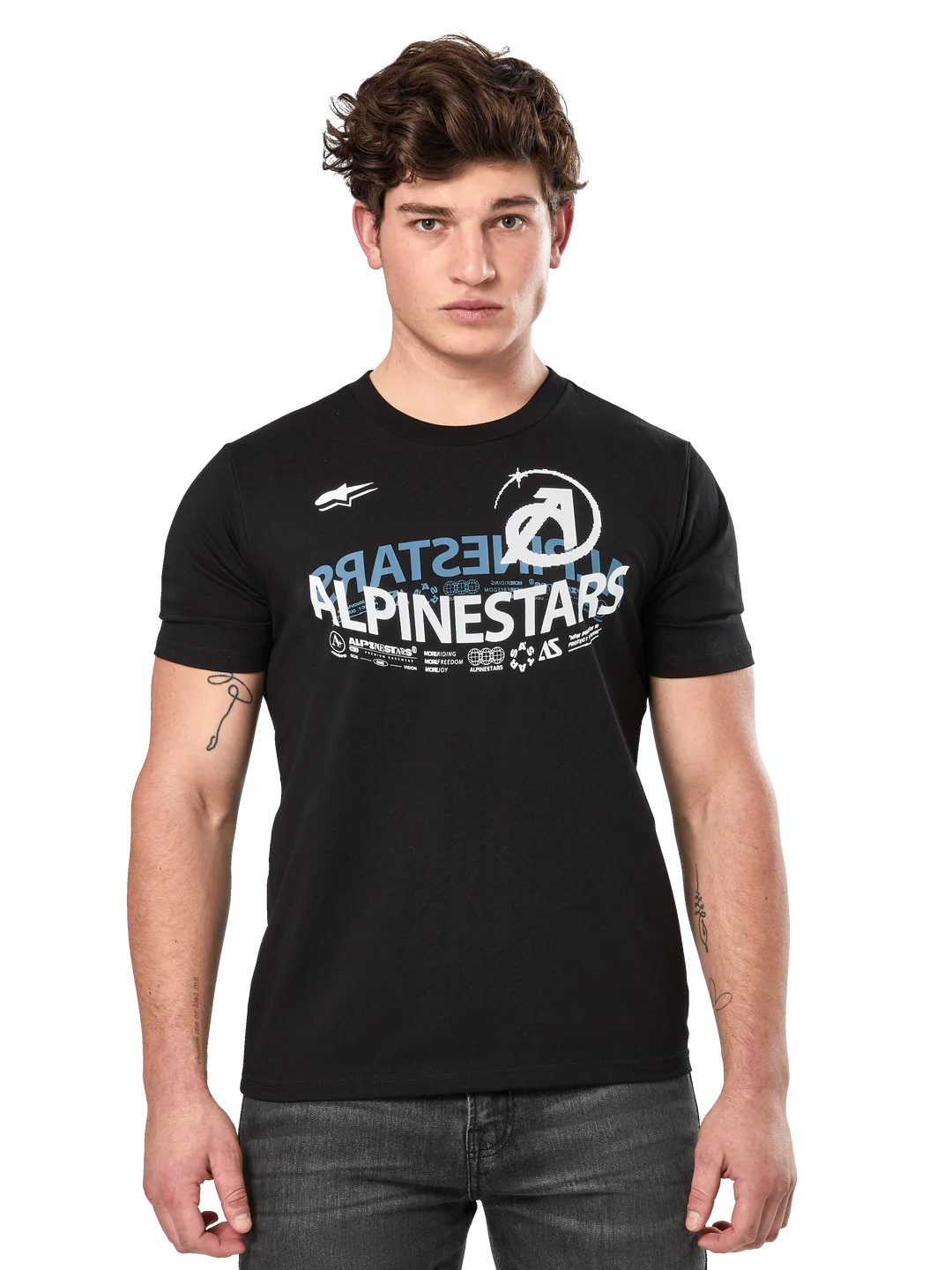 Polera Alpinestars CSF Semicircle Negro