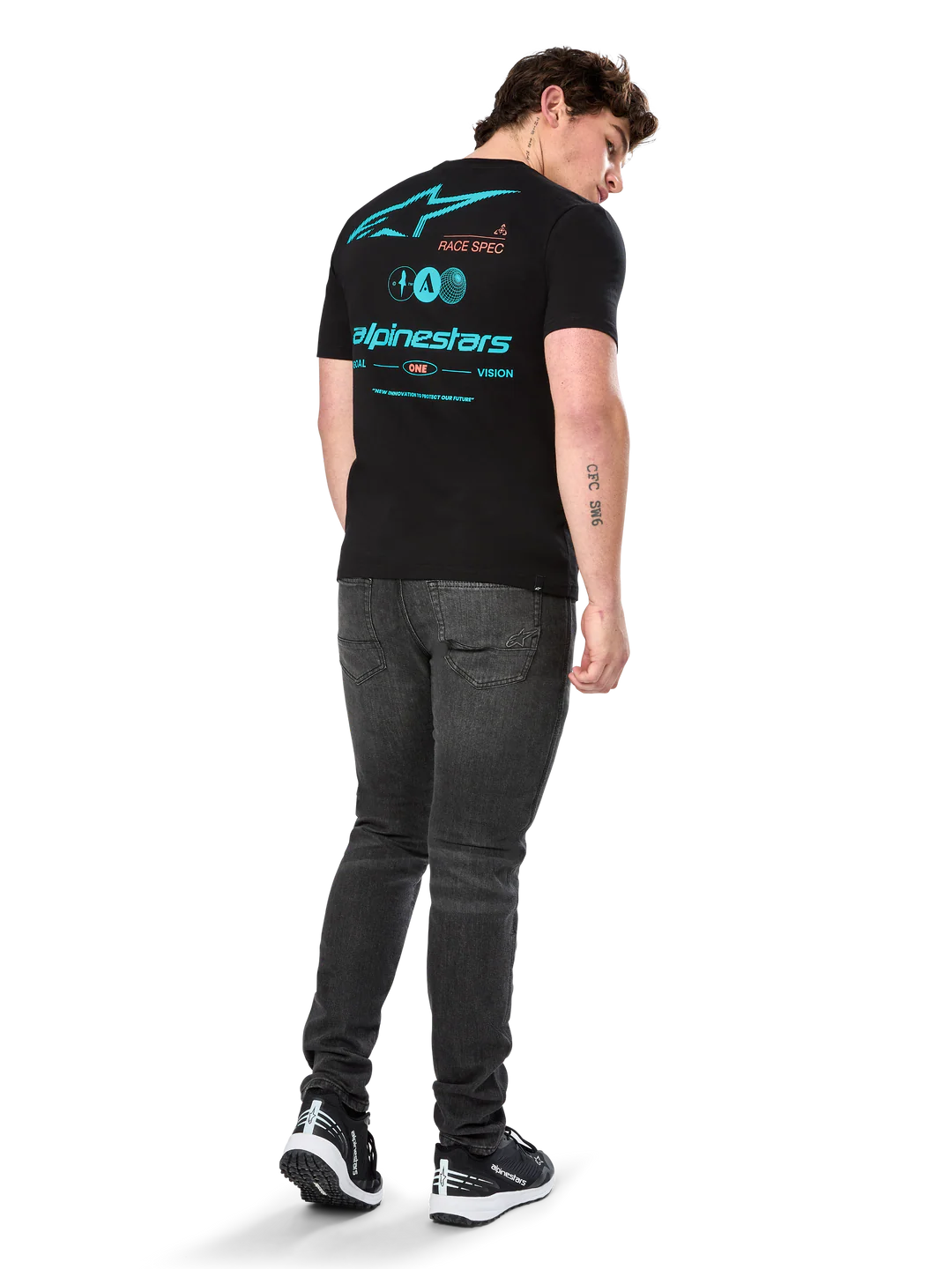 Polera Alpinestars CSF Asym Negra
