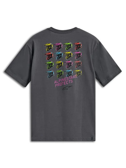 Polera Alpinestars Pop Helmet Carbón