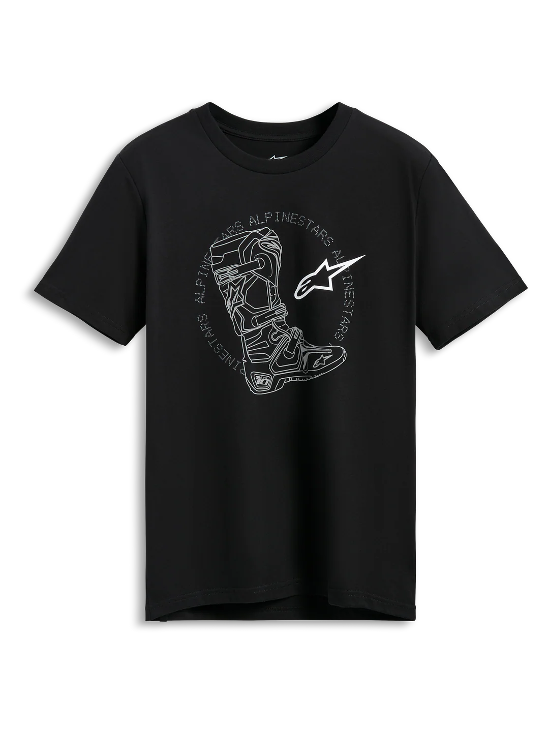 Polera Alpinestars Tech Boot Negro