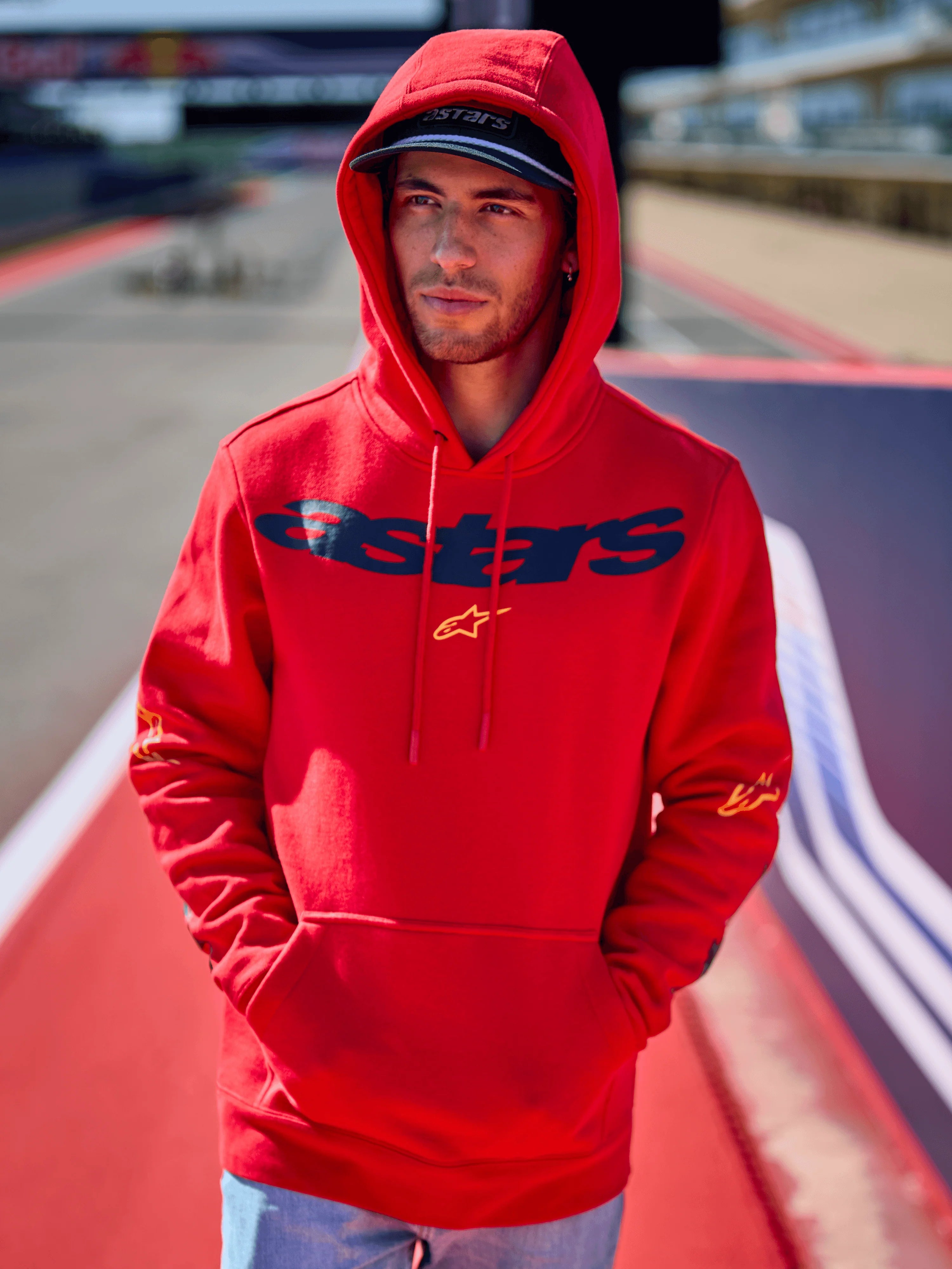 Polerón Alpinestars Elliptic Rojo