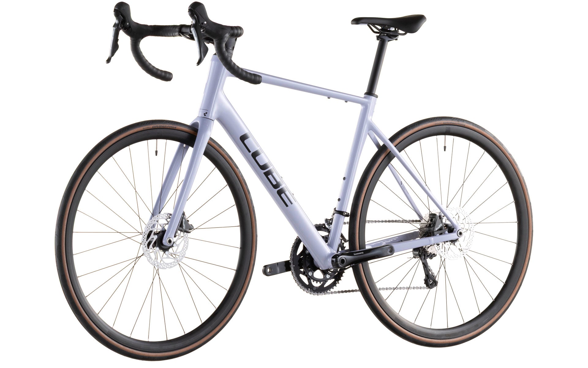 Bicicleta Ruta Cube Attain C:62 Race Plumgrey´n´brink
