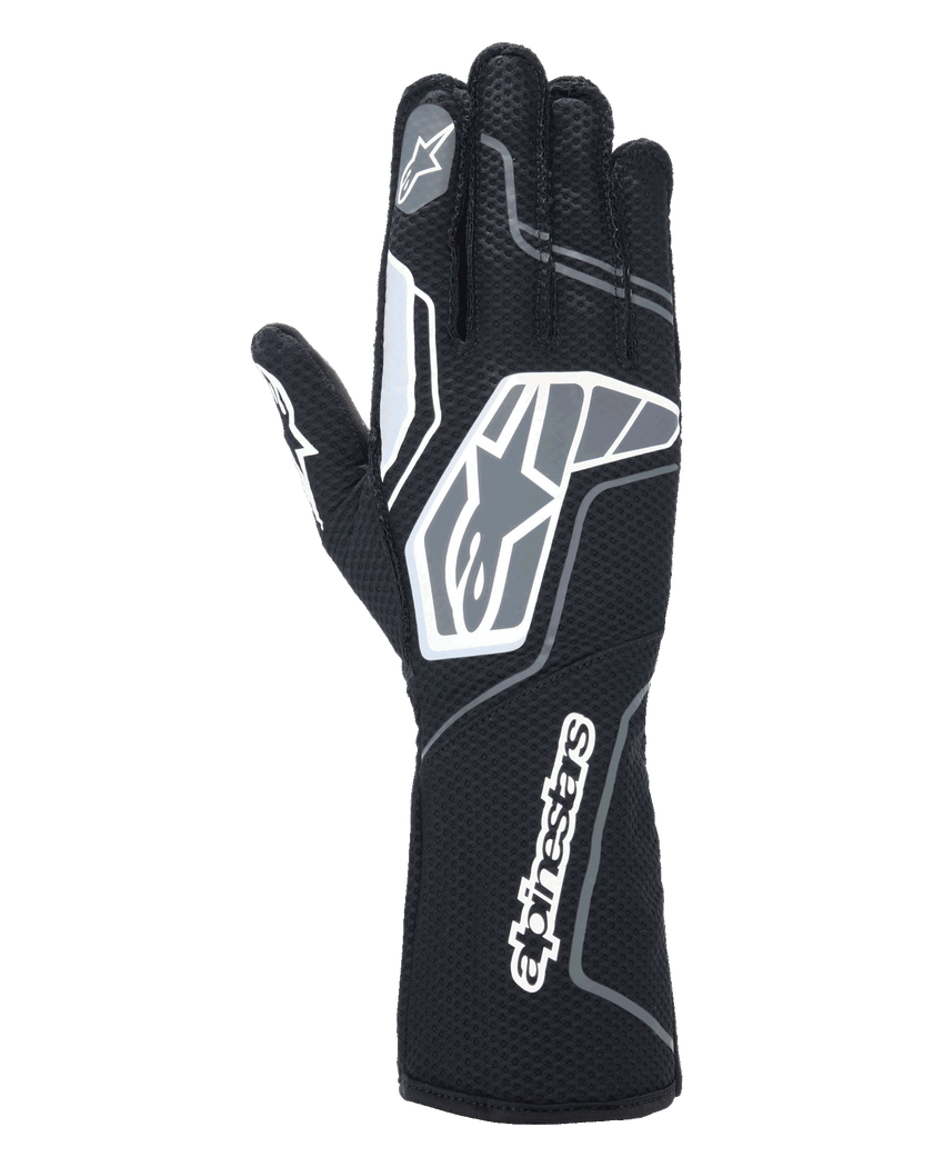 Guantes Karting Tech-1 KX V4 Negro - Homologado CIK-FIA - Negro/Gris XXS