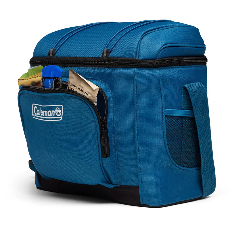 Cooler Coleman Soft Chiller 16 latas azul ocean