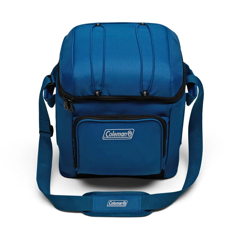Cooler Coleman Soft  Chiller 30 latas azul ocean