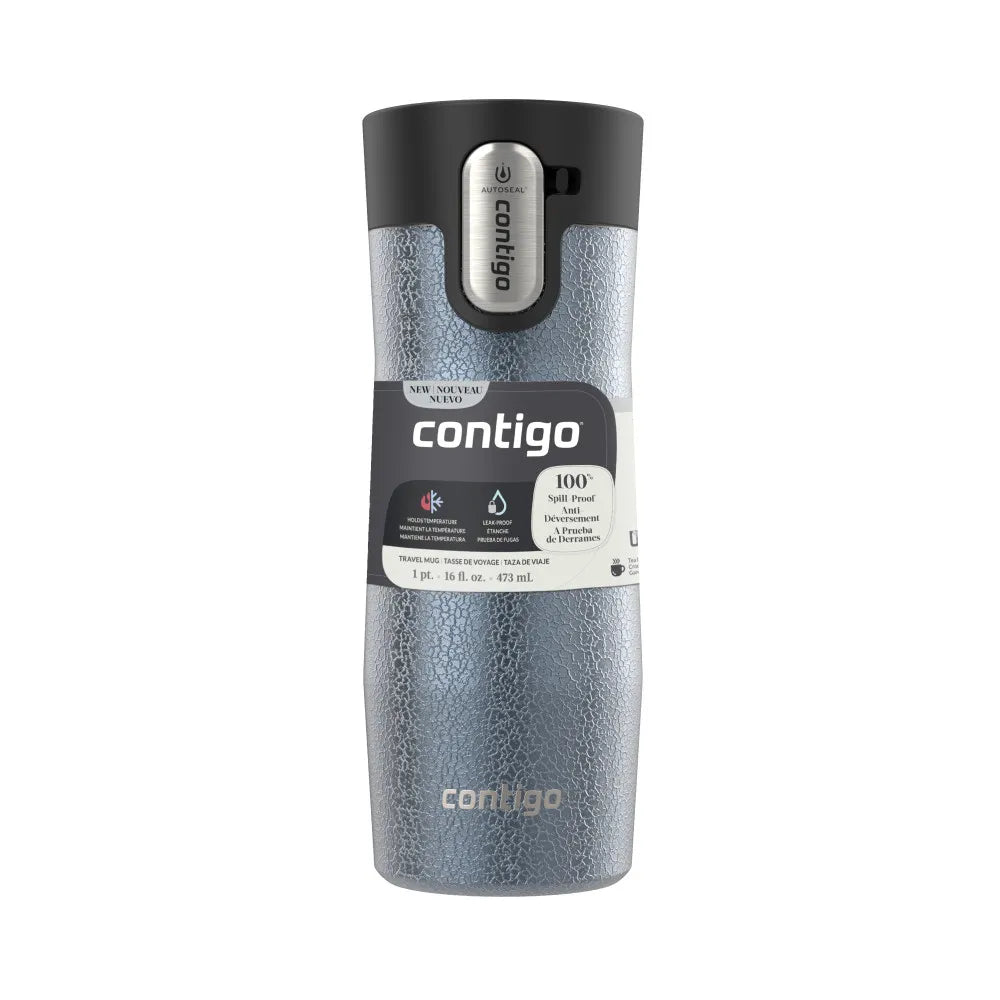 Coleman Mug Contigo® West Loop AUTOSEAL® 473 ml, Azul Cristalino