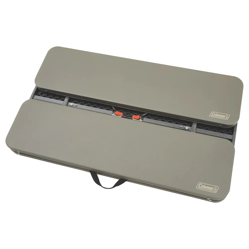 Coleman Set de Mesa y Bancos, Plegables, de 102 cm