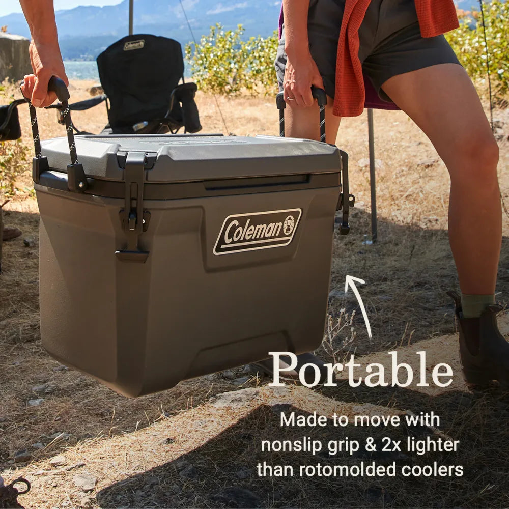 Cooler Convoy 55qts/52lts gris Coleman