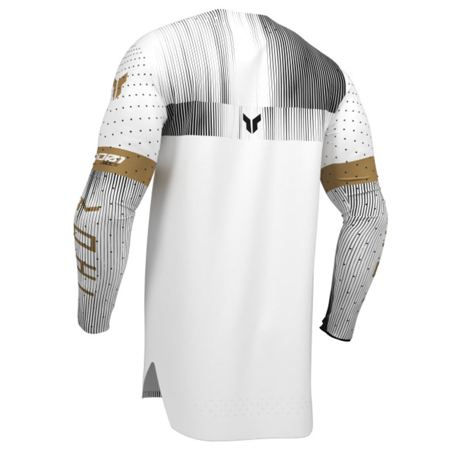 Jersey Moto Thor Sportmode Vanish Blanco / Negro - vista 6
