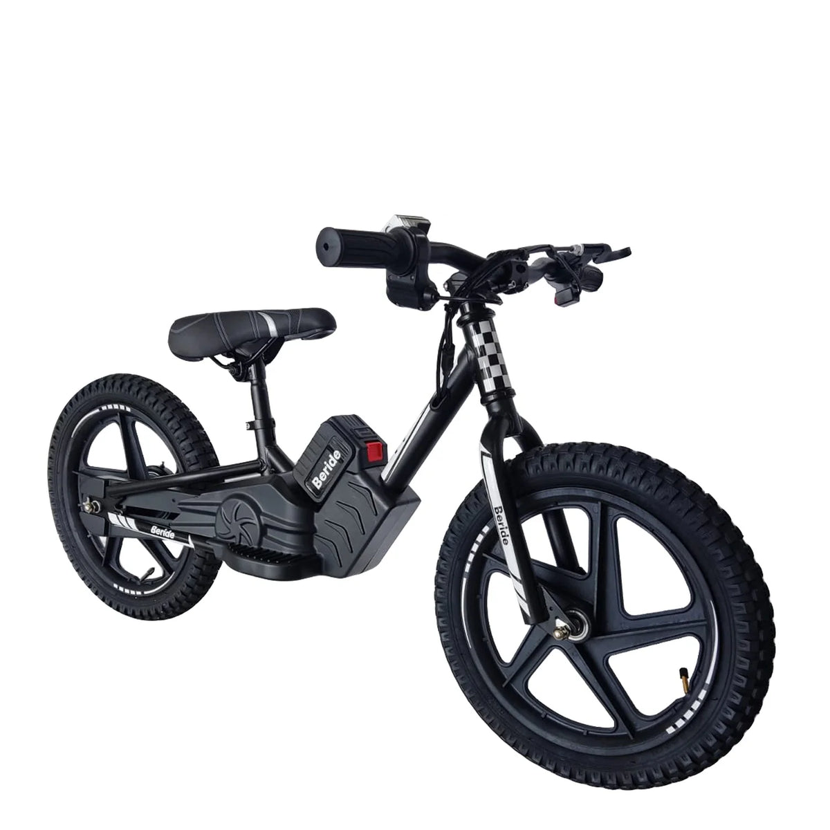 Bicicleta Moto Eléctrica E-Bike BeRide Aro 16 Negra