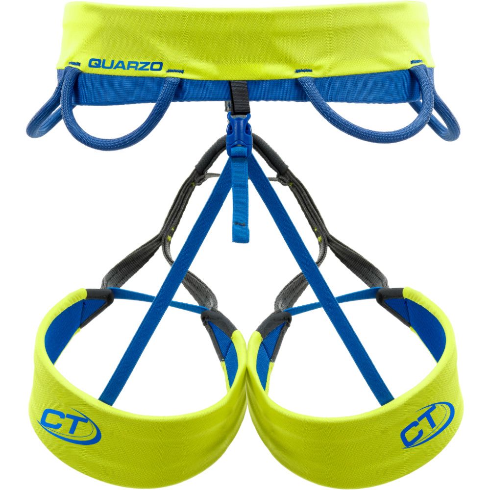 Arnés Quarzo Climbing Technology Amarillo/Azul