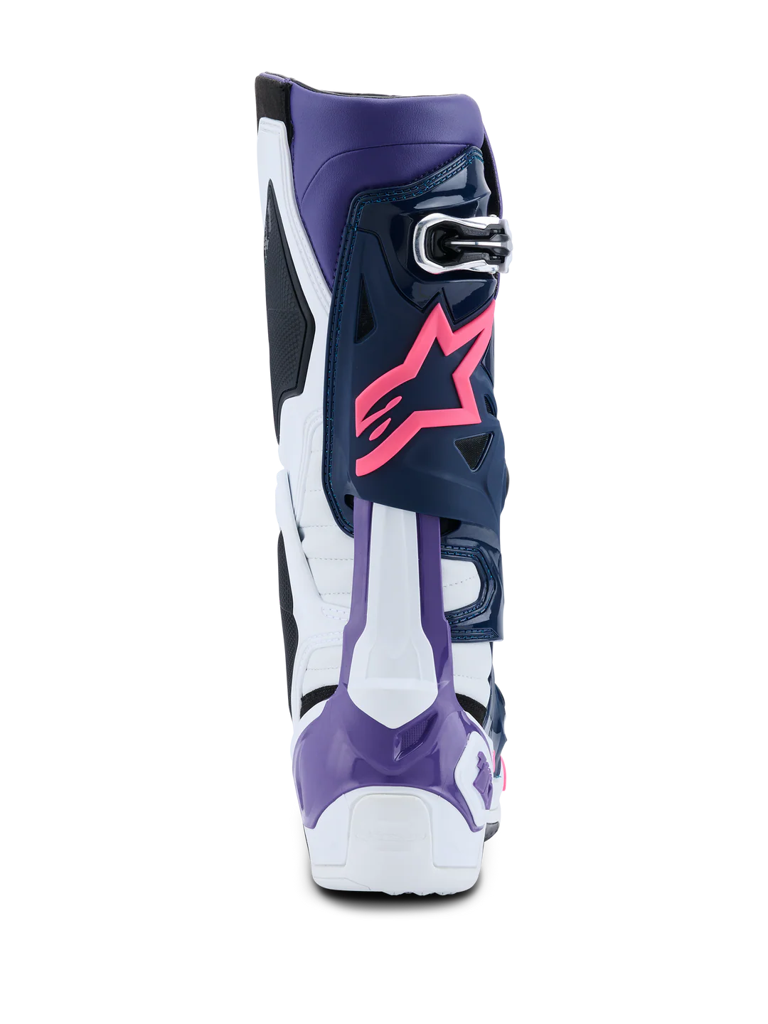 Botas de Moto Alpinestars Tech 10 Blanco Violeta