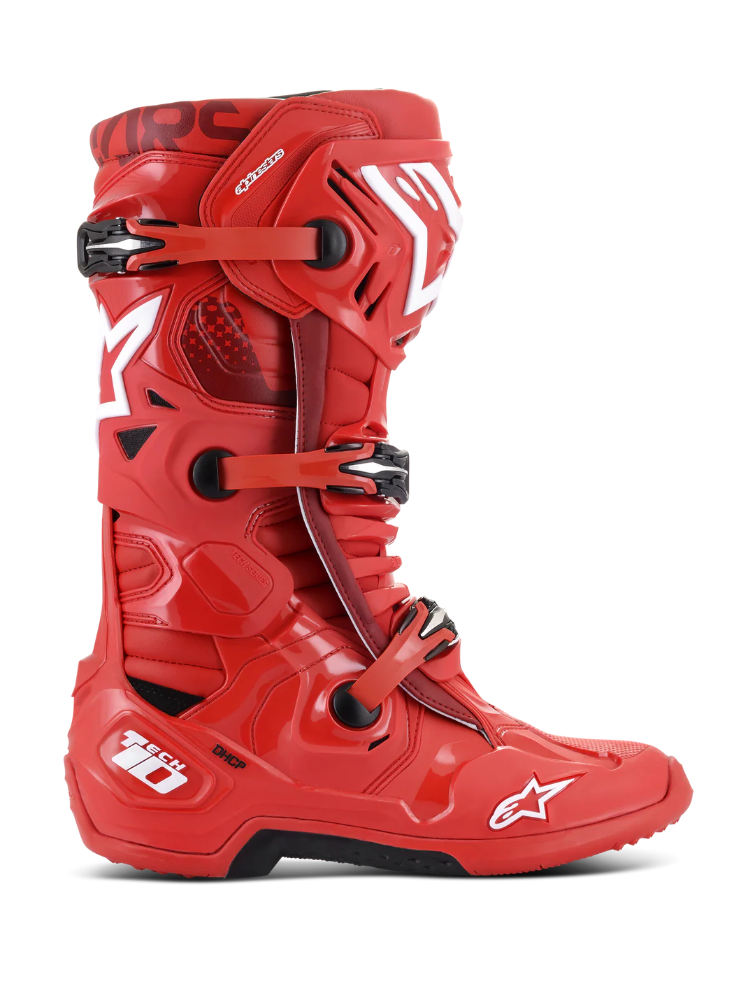 Botas de Moto Alpinestars Tech 10 Rojo