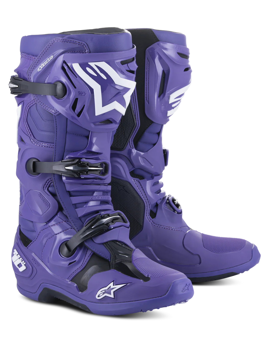 Botas de Moto Alpinestars Tech 10 Ultravioleta